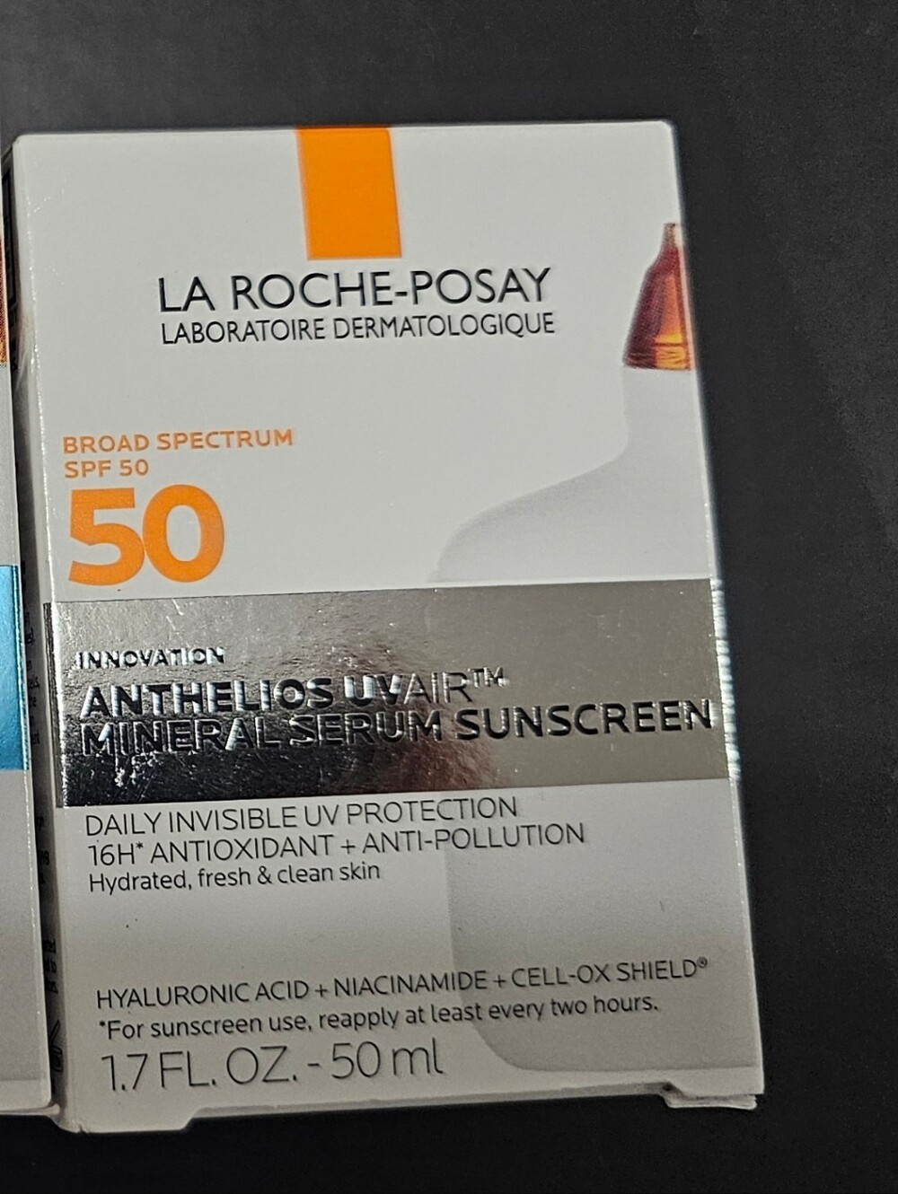 La Roche-Posay Anthelios UVAIR Mineral Sunscreen SPF 50 1.7oz EXP: 10/27